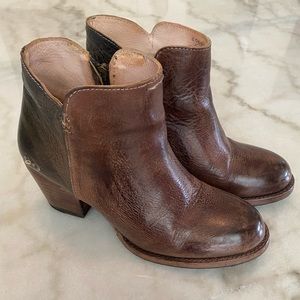 Bed Stu Yell Leather Ankle Booties